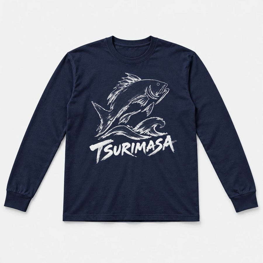 釣り勝 綿Tシャツ(長袖)