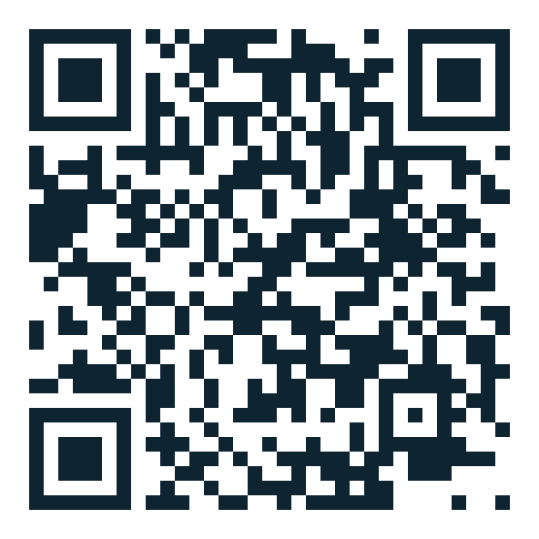 お店専用ページの QR コード（見本）